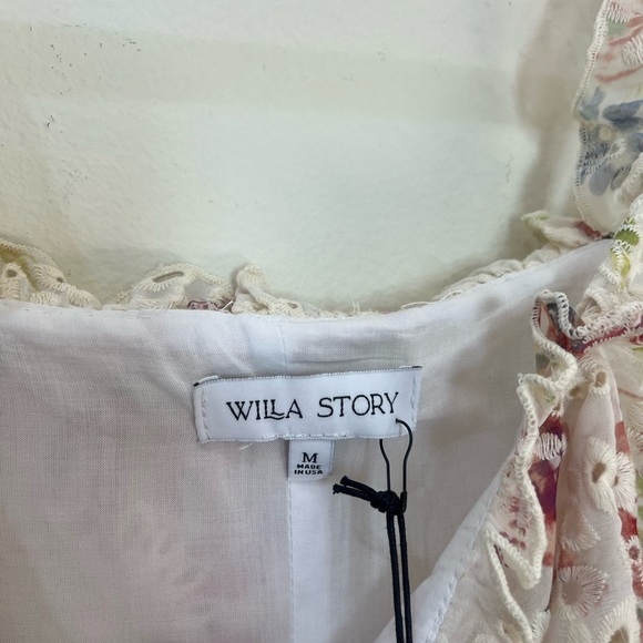 Floral Ruffle Strap Top - Picture 5 of 8